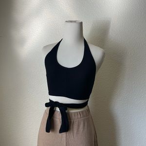 reformation tie top